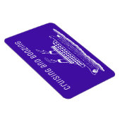 Cabinedeur Cruise Ship Travel Crushen en Boozing Magneet (Rechterzijde)