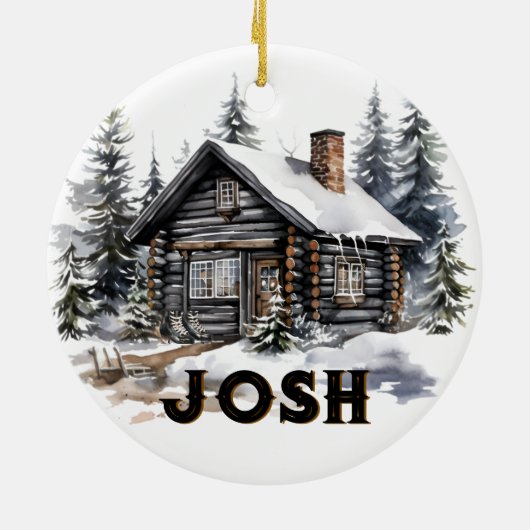 Cabinenaam Ornament (Achterkant)