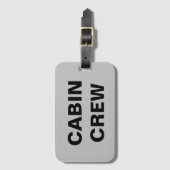 Cabinepersoneel Bagagelabel (Voorkant (verticaal))