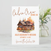 Cabinepersoneel voordat ik dat doe! Weekend vrijge Kaart (Staand voorkant)