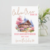 Cabinepersoneel voordat ik dat doe! Weekend vrijge Kaart (Staand voorkant)