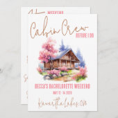 Cabinepersoneel voordat ik dat doe! Weekend vrijge Kaart (Voorkant / Achterkant)