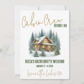 Cabinepersoneel voordat ik dat doe! Weekend vrijge Kaart (Voorkant)