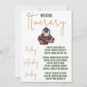 Cabinepersoneel voordat ik dat doe! Weekend vrijge Kaart (Achterkant)