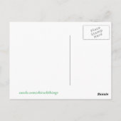 Cabines in Valley Forge Briefkaart (Achterkant)