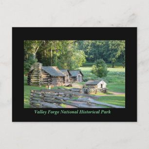 Cabines in Valley Forge Briefkaart