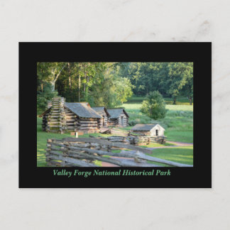 Cabines in Valley Forge Briefkaart