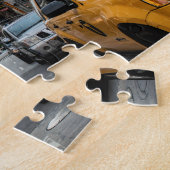 Cabines van de Taxi van New York de Gele Legpuzzel (Zijkant)