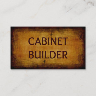 Cabinet Builder-Visitekaartje Visitekaartje