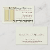 Cabinet Countertop Remodeling Visitekaartje (Voorkant / Achterkant)