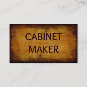 Cabinet Maker Visitekaartje