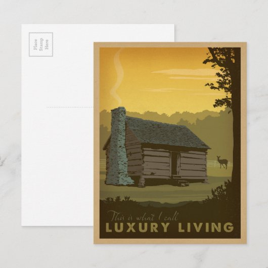 Cabinmeer - Luxury Living Briefkaart (Voorkant / Achterkant)