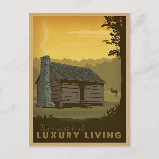 Cabinmeer - Luxury Living Briefkaart (Voorkant)