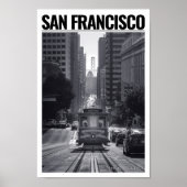 Cable Car 49 in de Foto van San Francisco Poster (Voorkant)