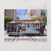Cable Car of San Francisco Briefkaart (Voorkant)