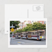 Cable Cars of San Francisco, CA Briefkaart (Voorkant / Achterkant)