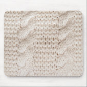 Cable Knit Pattern Muismat (Voorkant)