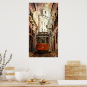 CABLECAR VAN LISSABON POSTER (Keuken)