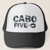 Cabo 50 camo-vrachtwagenchauffeur trucker pet (Voorkant)