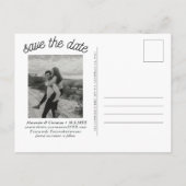 Cabo Bestemming Bruiloft Save the Date Briefkaart (Achterkant)
