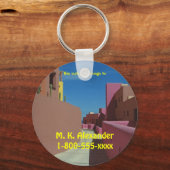 Cabo Colorful Luggage I.D. Label Sleutelhanger (Voorkant)