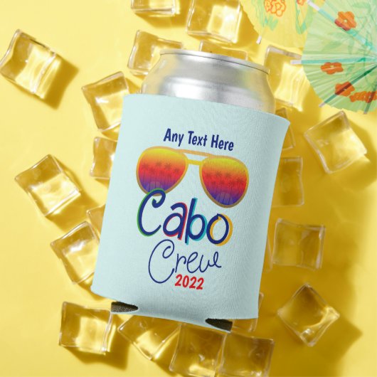 Cabo Crew Vacation Family Honeymoon Girls Group Blikjeskoeler (Insitu Zomer)