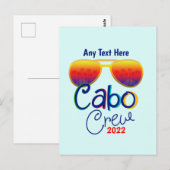 Cabo Crew Vacation Family Honeymoon Girls Group Briefkaart (Voorkant / Achterkant)