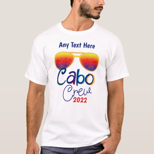 Cabo Crew Vacation Family Honeymoon Girls Group T-shirt (Voorkant)