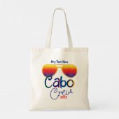 Cabo Crew Vacation Family Honeymoon Girls Group Tote Bag (Achterkant)