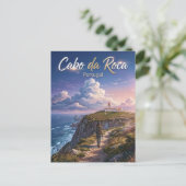 Cabo da Roca Portugal Briefkaart (Staand voorkant)
