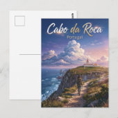 Cabo da Roca Portugal Briefkaart (Voorkant / Achterkant)