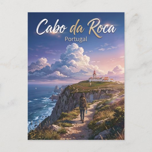 Cabo da Roca Portugal Briefkaart (Voorkant)