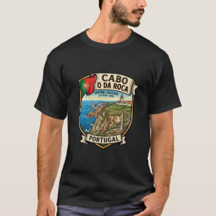 Cabo da Roca Portugal Kustavontuur T-shirt