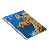 Cabo da Roca Portugal Schilderachtig spiraal Notitieboek (Rechterzijde)