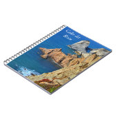 Cabo da Roca Portugal Schilderachtig spiraal Notitieboek (Linkerzijde)