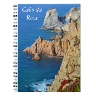 Cabo da Roca Portugal Schilderachtig spiraal Notitieboek