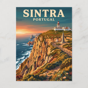 Cabo da Roca, Sintra, Portugal Briefkaart