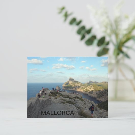 Cabo de Formentor, en Mallorca Briefkaart (Staand voorkant)
