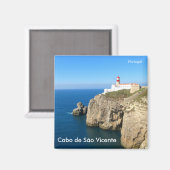 Cabo de São Vicente / Cape St. Vincent Magneet (Voorkant / Achterkant)