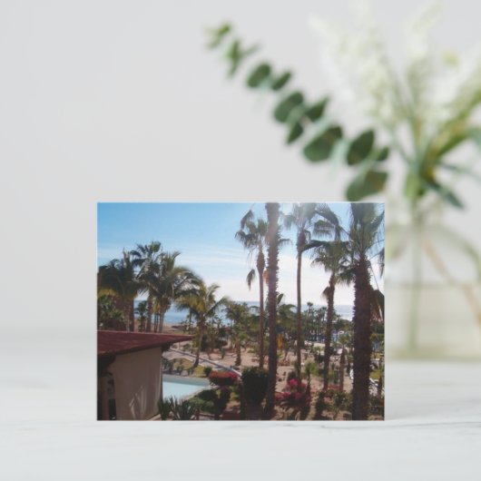 Cabo Hotel Uitzicht Briefkaart (Staand voorkant)