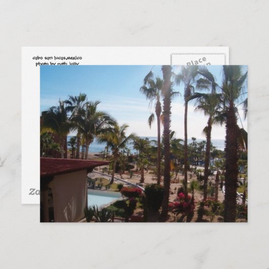 Cabo Hotel Uitzicht Briefkaart (Voorkant / Achterkant)