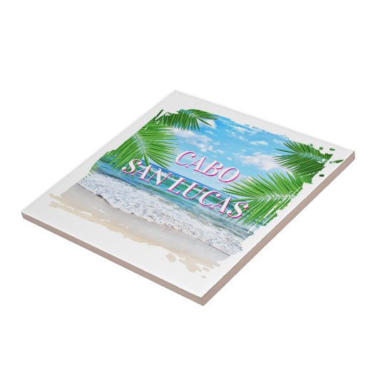 Cabo Keramische Tegel Tegeltje (Zijkant)