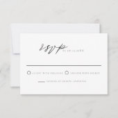 Cabo Mexico Ocean Beach Tropical RSVP Card Kaart (Voorkant)