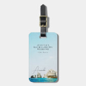 CABO MEXICO Tropisch Strand Meisjesweekend Bagagelabel (Voorkant verticaal)