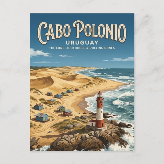 Cabo Polonio Briefkaart (Voorkant)