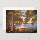 Cabo Rojo, Puerto Rico - Beach at Joyuda Briefkaart (Voorkant / Achterkant)