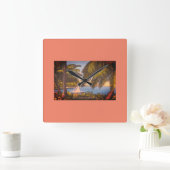 Cabo Rojo, Puerto Rico - Beach at Joyuda Vierkante Klok (Huis)