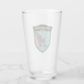 Cabo San Lucas Arch Mexico Retro Kring Oud Glas (Achterkant)