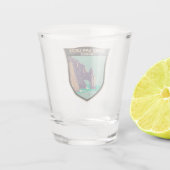 Cabo San Lucas Arch Mexico Retro Kring Oud Shot Glas (Achterkant)