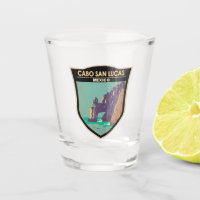 Cabo San Lucas Arch Mexico Retro Kring Oud
